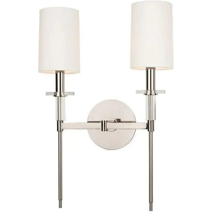 Hudson Valley Lighting - Amherst Wall Sconce - 8512-PN | Montreal Lighting & Hardware