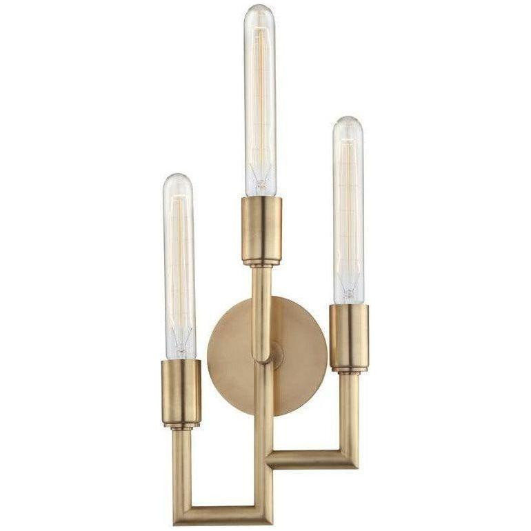 Hudson Valley Lighting - Angler Wall Sconce - 8310-AGB | Montreal Lighting & Hardware
