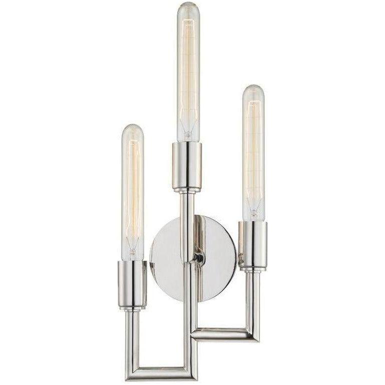 Hudson Valley Lighting - Angler Wall Sconce - 8310-PN | Montreal Lighting & Hardware