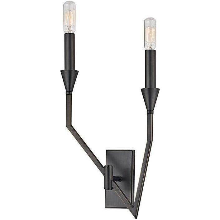 Hudson Valley Lighting - Archie Left Wall Sconce - 8502L-OB | Montreal Lighting & Hardware