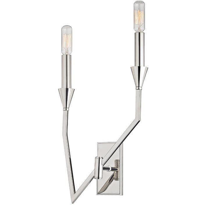 Hudson Valley Lighting - Archie Right Wall Sconce - 8502R-PN | Montreal Lighting & Hardware