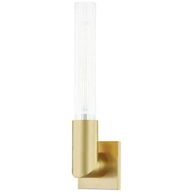 Hudson Valley Lighting - Asher Wall Sconce - 1201-AGB | Montreal Lighting & Hardware