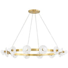 Hudson Valley Lighting - Austen Chandelier - 4240-AGB | Montreal Lighting & Hardware