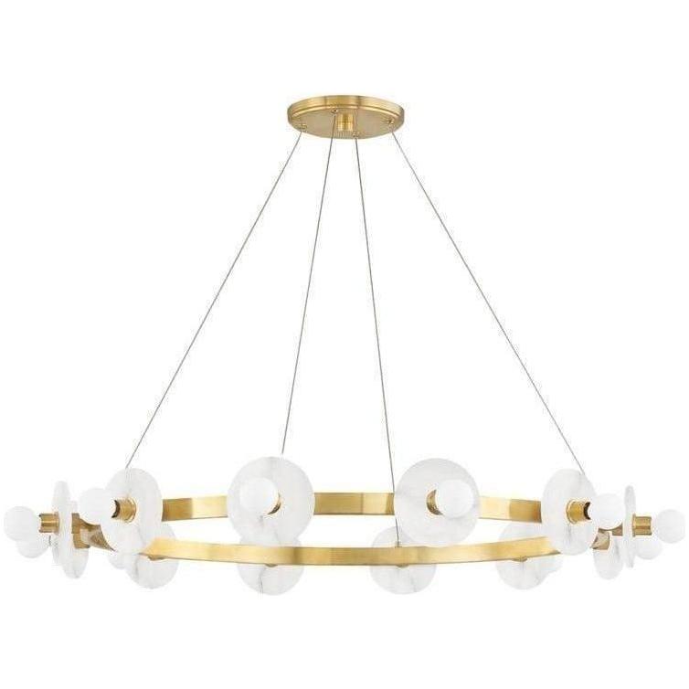 Hudson Valley Lighting - Austen Chandelier - 4240-AGB | Montreal Lighting & Hardware