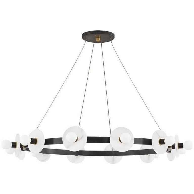 Hudson Valley Lighting - Austen Chandelier - 4240-AOB | Montreal Lighting & Hardware