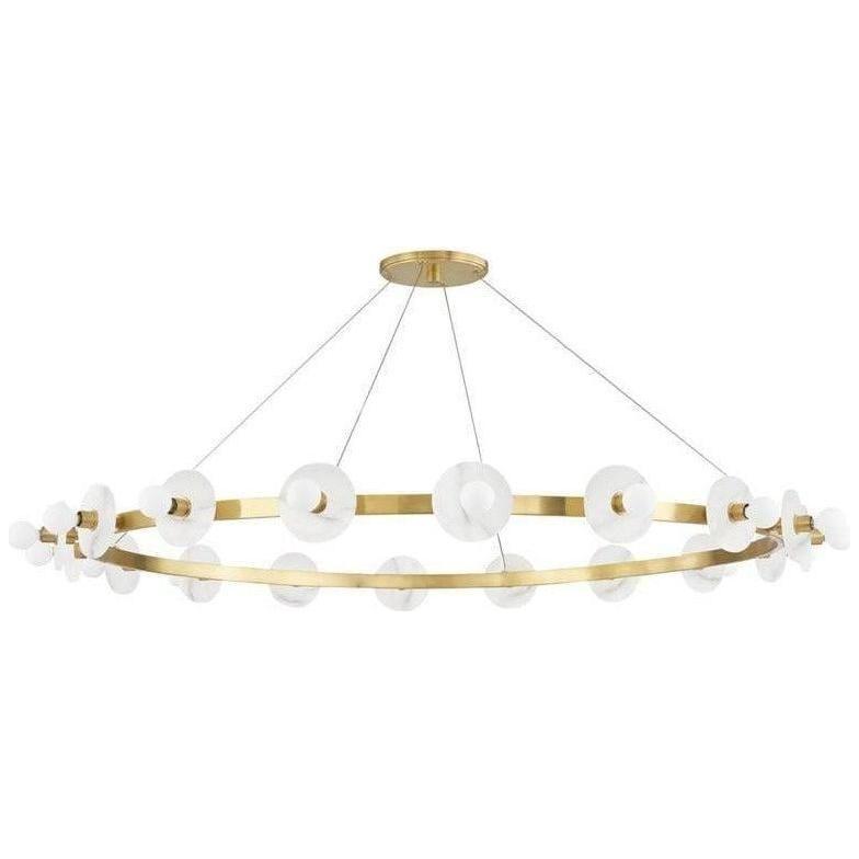 Hudson Valley Lighting - Austen Chandelier - 4258-AGB | Montreal Lighting & Hardware