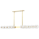 Hudson Valley Lighting - Austen Linear Pendant - 4260-AGB | Montreal Lighting & Hardware