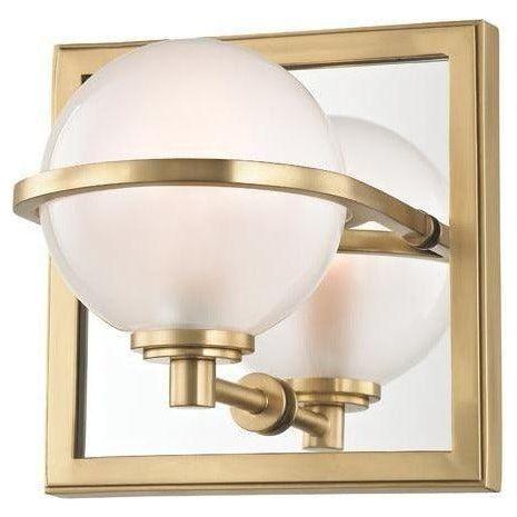 Hudson Valley Lighting - Axiom Wall Sconce - 6441-AGB | Montreal Lighting & Hardware