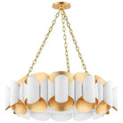 Hudson Valley Lighting - Banks Chandelier - 8534-GL/WH | Montreal Lighting & Hardware