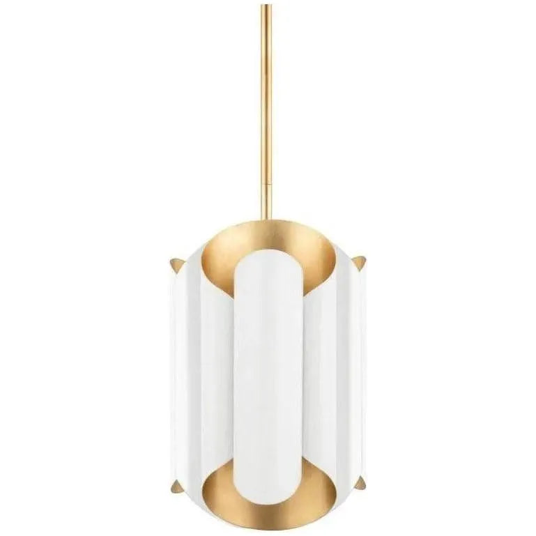 Hudson Valley Lighting - Banks Pendant - 8513-GL/WH | Montreal Lighting & Hardware
