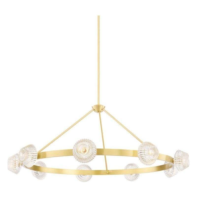 Hudson Valley Lighting - Barclay Chandelier - 6150-AGB | Montreal Lighting & Hardware