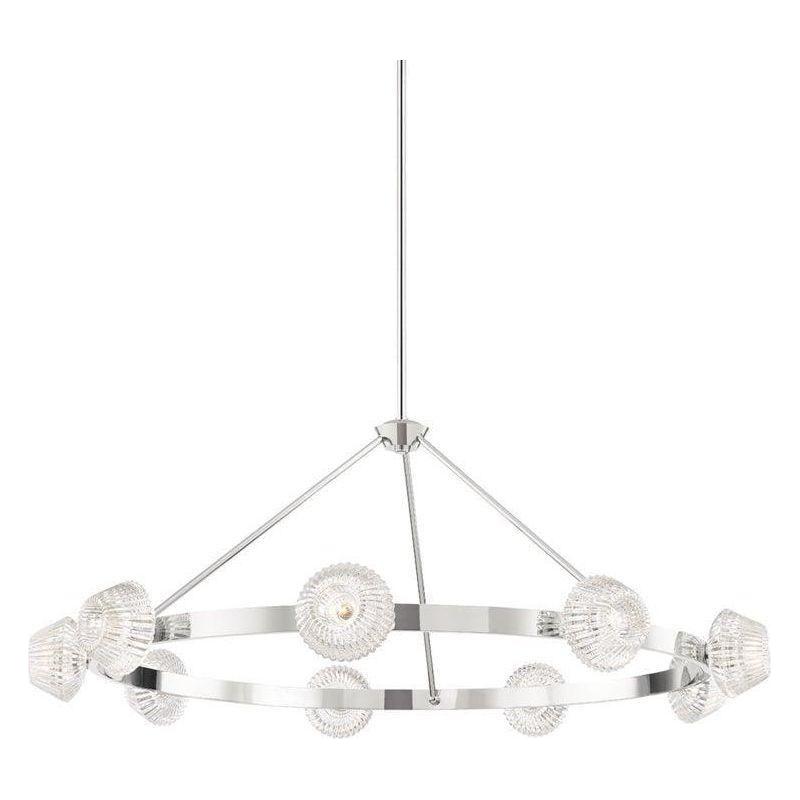 Hudson Valley Lighting - Barclay Chandelier - 6150-PN | Montreal Lighting & Hardware