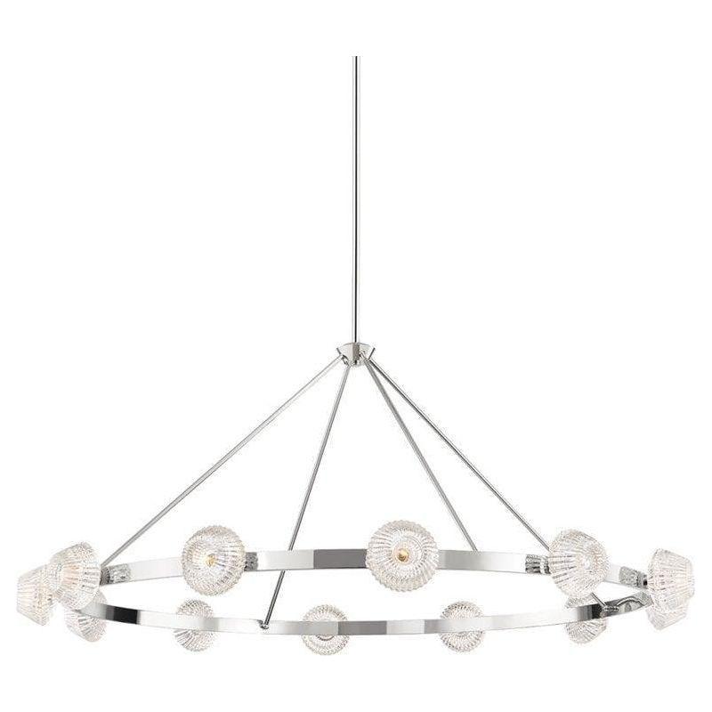 Hudson Valley Lighting - Barclay Chandelier - 6165-PN | Montreal Lighting & Hardware