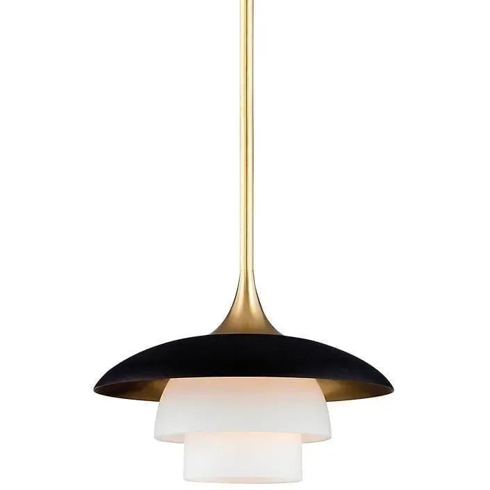Hudson Valley Lighting - Barron Pendant - 1010-AGB | Montreal Lighting & Hardware