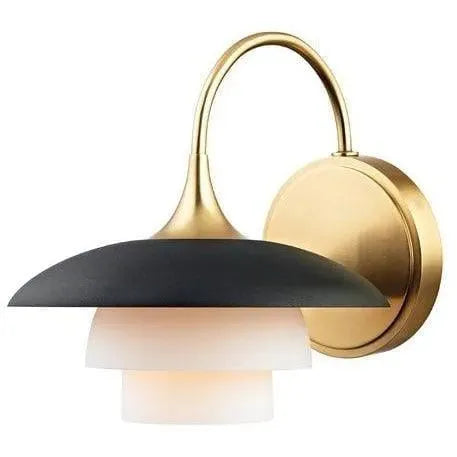 Hudson Valley Lighting - Barron Wall Sconce - 1011-AGB | Montreal Lighting & Hardware