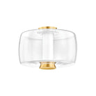 Hudson Valley Lighting - Beau LED Flush Mount - 2814-AGB | Montreal Lighting & Hardware
