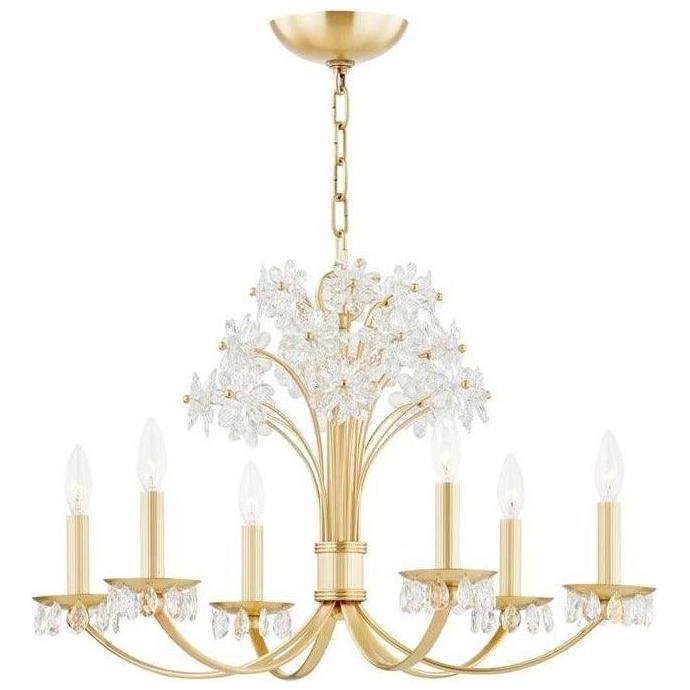 Hudson Valley Lighting - Beaumont Chandelier - 4430-AGB | Montreal Lighting & Hardware