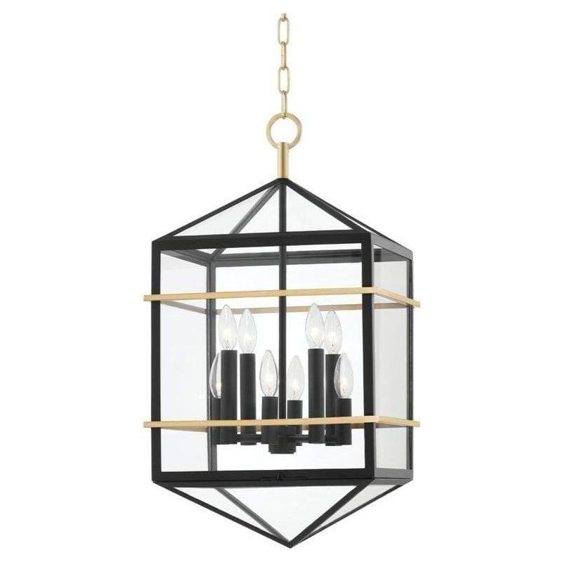 Hudson Valley Lighting - Bedford Hills Pendant - 9015-AGB/BK | Montreal Lighting & Hardware