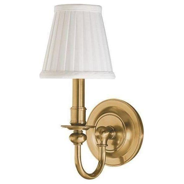 Hudson Valley Lighting - Beekman Wall Sconce - 1901-AGB | Montreal Lighting & Hardware