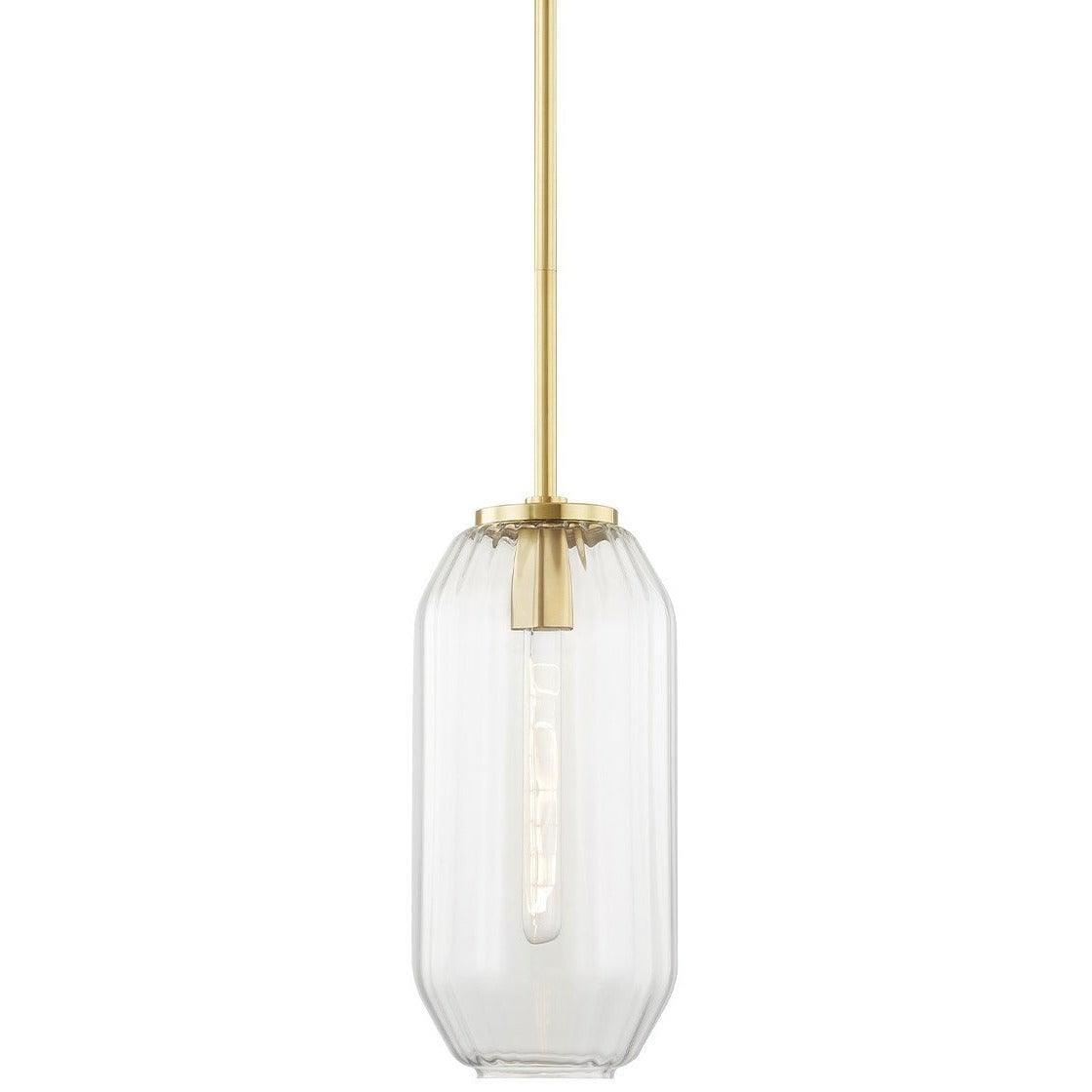 Hudson Valley Lighting - Bennett Jar Pendant - 1508-AGB | Montreal Lighting & Hardware