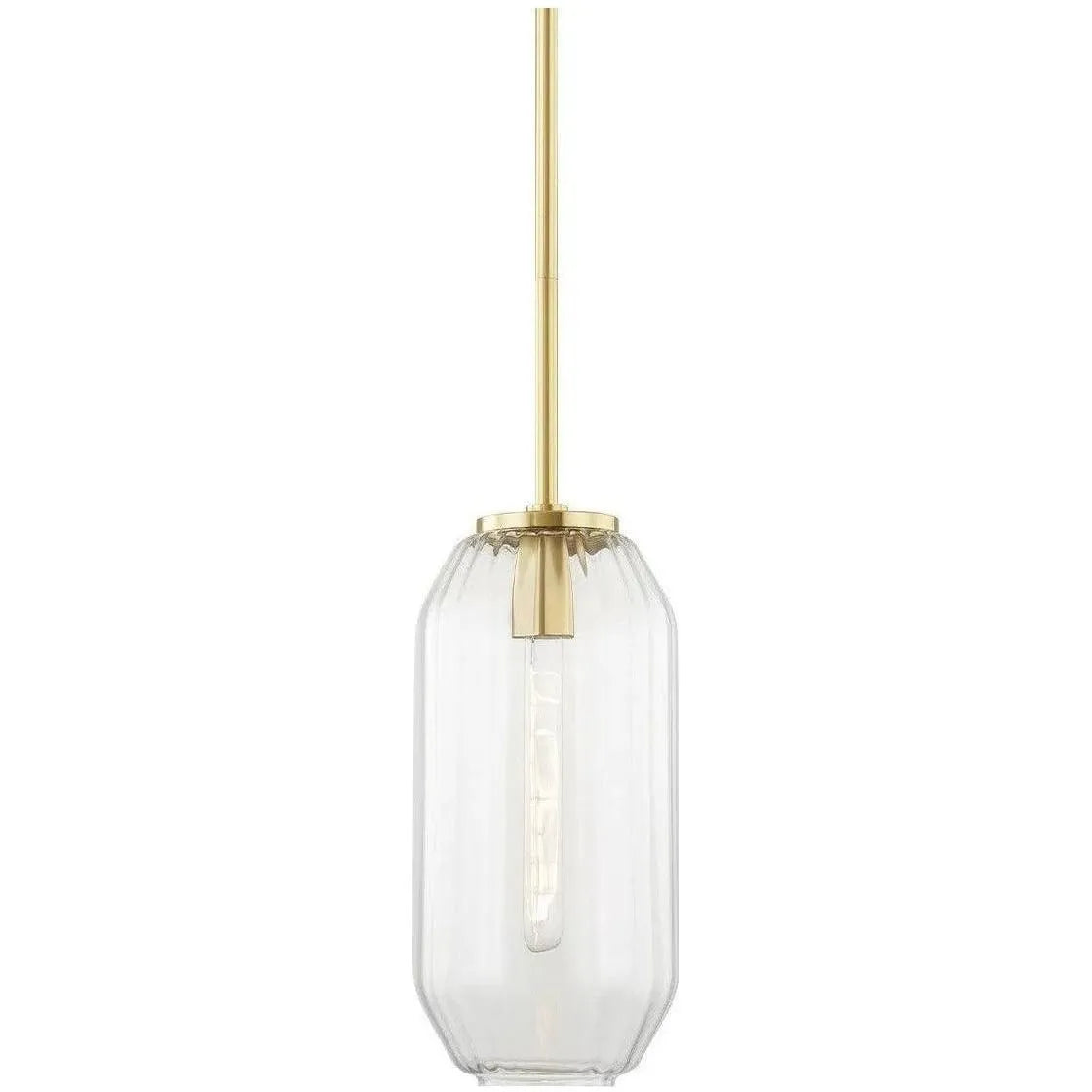 Hudson Valley Lighting - Bennett Jar Pendant - 1508-AGB | Montreal Lighting & Hardware