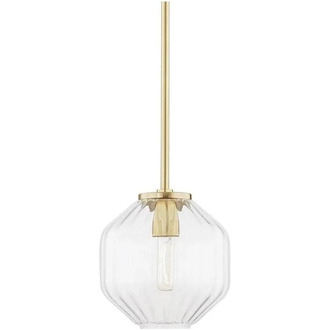 Hudson Valley Lighting - Bennett Pendant - 1509-AGB | Montreal Lighting & Hardware