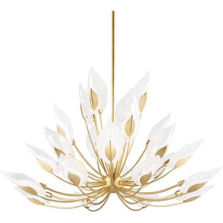Hudson Valley Lighting - Blossom Chandelier - 4856-GL | Montreal Lighting & Hardware