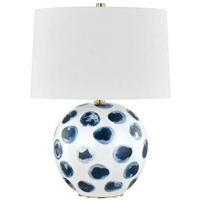 Hudson Valley Lighting - Blue Point Table Lamp - L1448-WH/BD | Montreal Lighting & Hardware