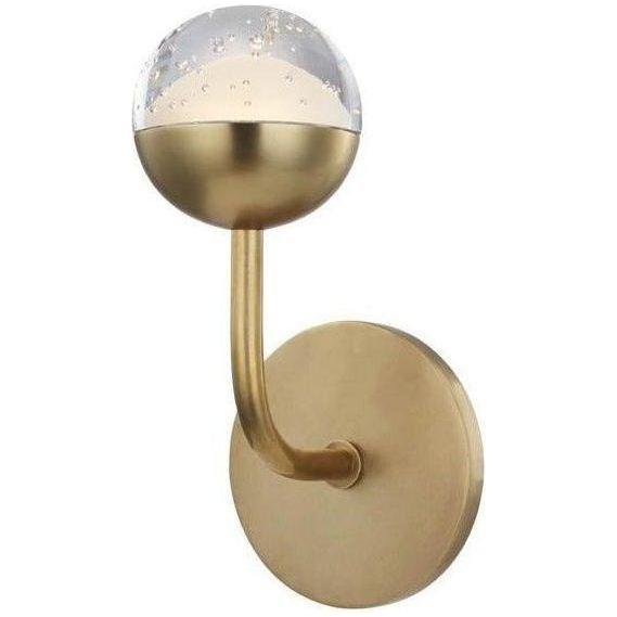 Hudson Valley Lighting - Boca LED Wall Sconce or Bath Vanity - 1241-AGB | Montreal Lighting & Hardware