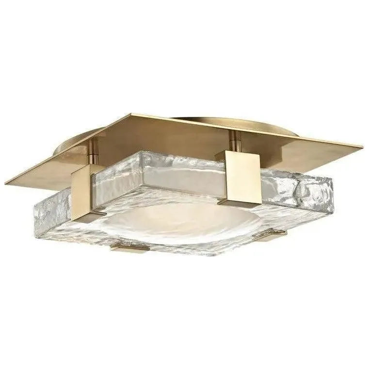 Hudson Valley Lighting - Bourne LED Wall Sconce - 9811-AGB | Montreal Lighting & Hardware