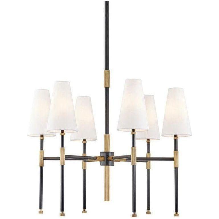 Hudson Valley Lighting - Bowery Chandelier - 3728-AOB | Montreal Lighting & Hardware