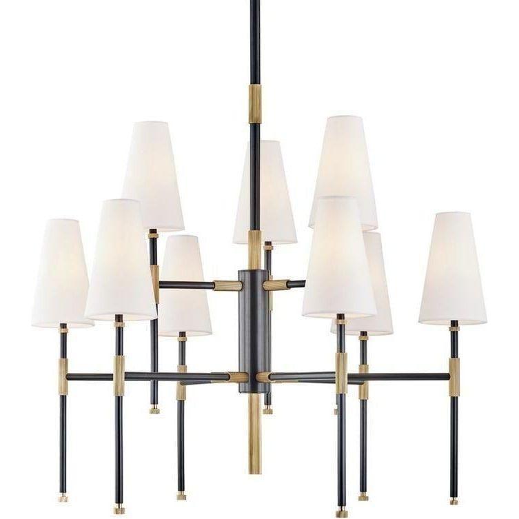 Hudson Valley Lighting - Bowery Chandelier - 3734-AOB | Montreal Lighting & Hardware
