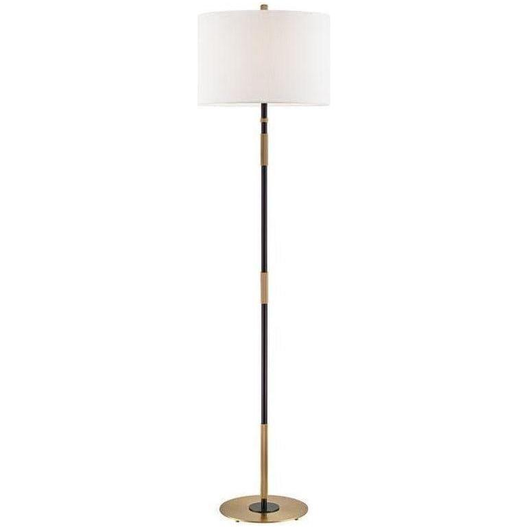 Hudson Valley Lighting - Bowery Floor Lamp - L3724-AOB | Montreal Lighting & Hardware