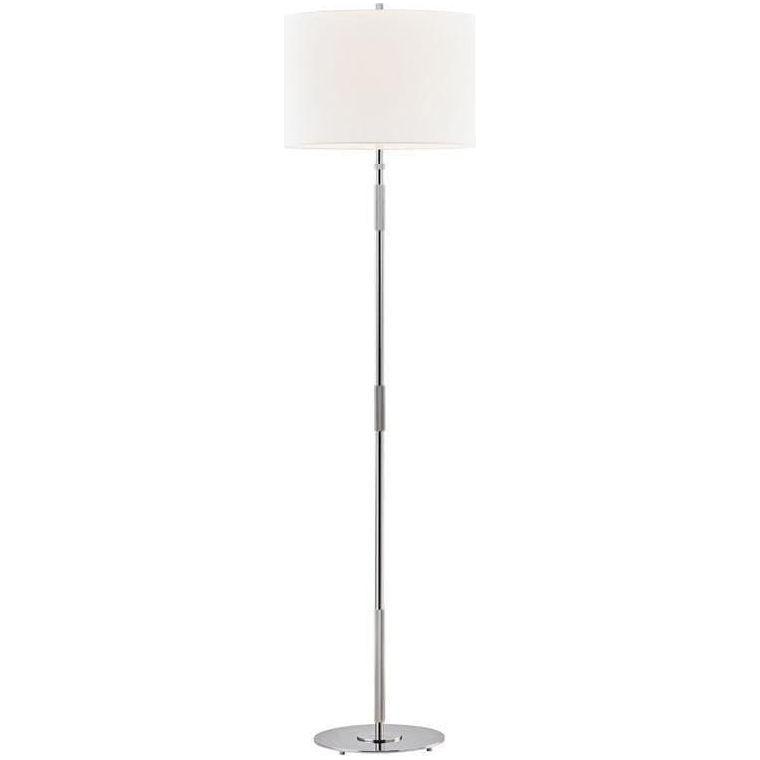 Hudson Valley Lighting - Bowery Floor Lamp - L3724-PN | Montreal Lighting & Hardware