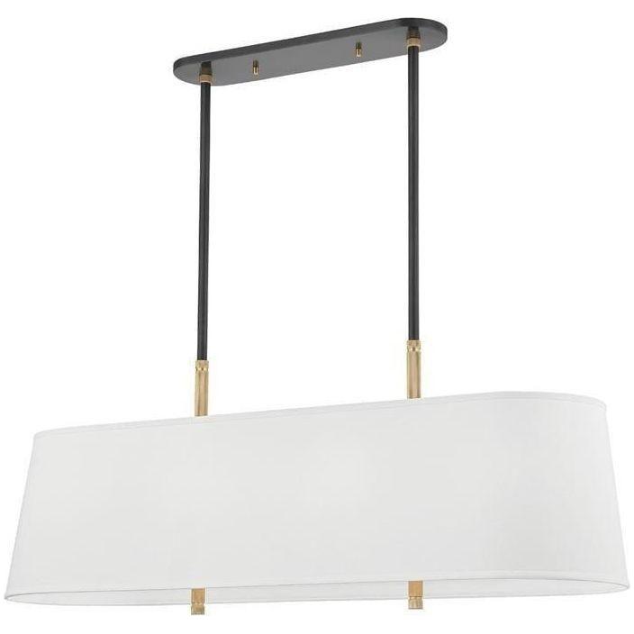 Hudson Valley Lighting - Bowery Linear Pendant - 3747-AOB | Montreal Lighting & Hardware