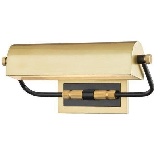 Hudson Valley Lighting - Bowery Picture Light - 3714-AOB | Montreal Lighting & Hardware