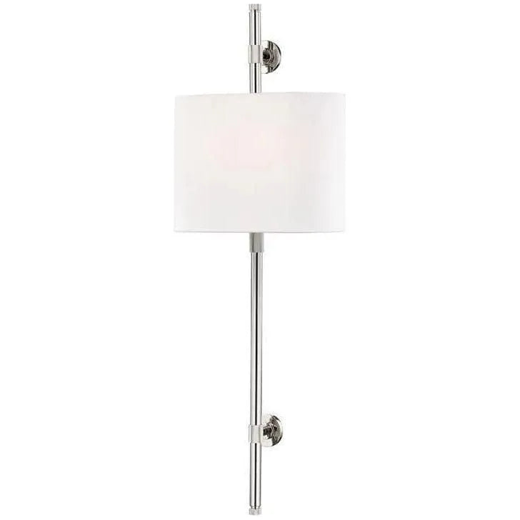 Hudson Valley Lighting - Bowery Wall Sconce - 3722-PN | Montreal Lighting & Hardware