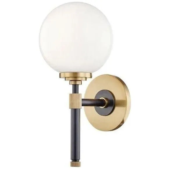 Hudson Valley Lighting - Bowery Wall Sconce or Bath Vanity - 3701-AOB | Montreal Lighting & Hardware
