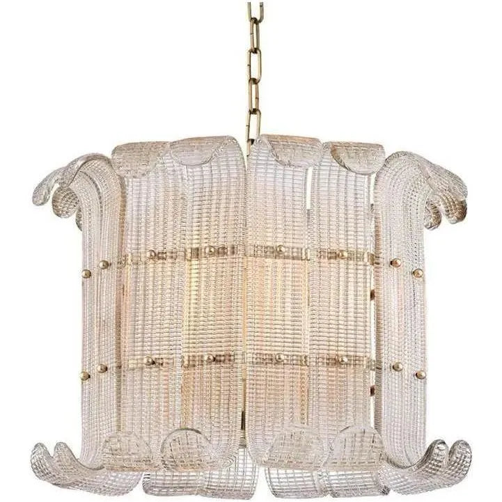 Hudson Valley Lighting - Brasher Chandelier - 2908-AGB | Montreal Lighting & Hardware