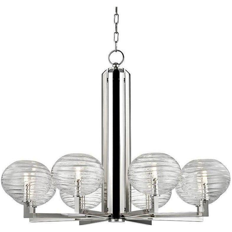 Hudson Valley Lighting - Breton Chandelier - 2418-PN | Montreal Lighting & Hardware