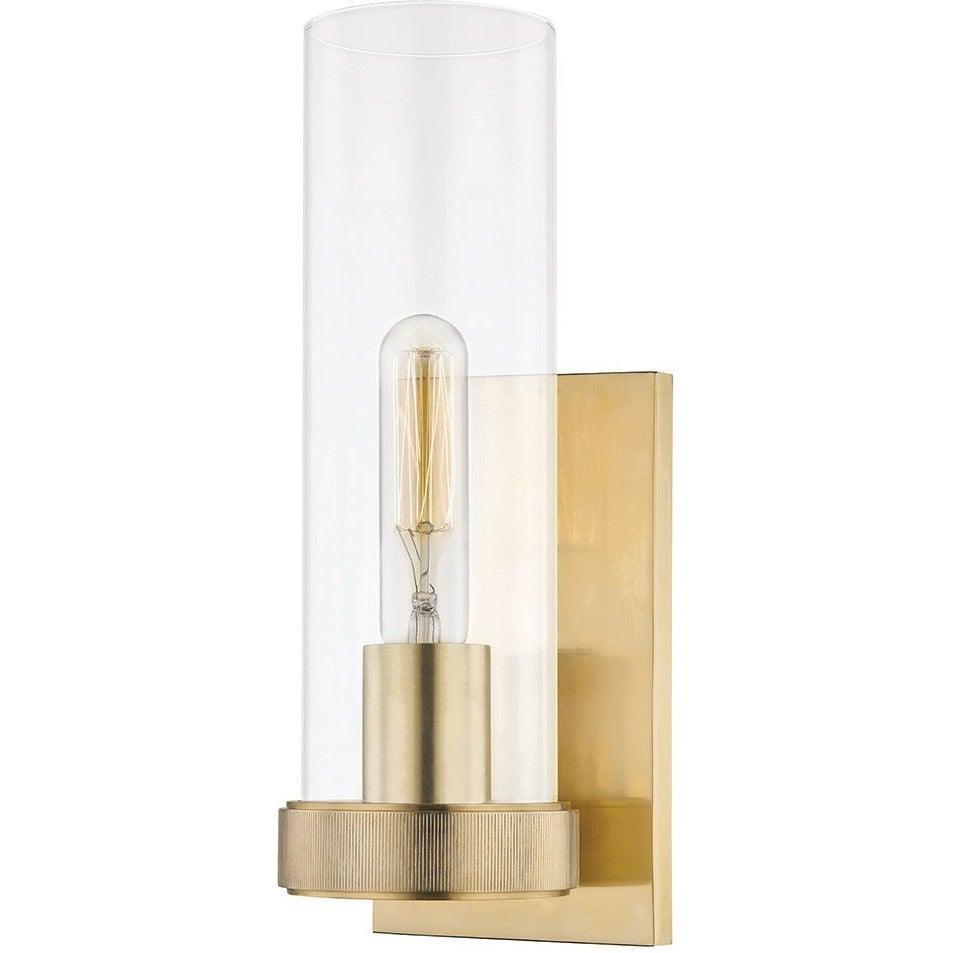 Hudson Valley Lighting - Briggs Wall Sconce - 5301-AGB | Montreal Lighting & Hardware