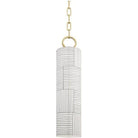 Hudson Valley Lighting - Brookville Pendant - 2384-AGB/ST | Montreal Lighting & Hardware