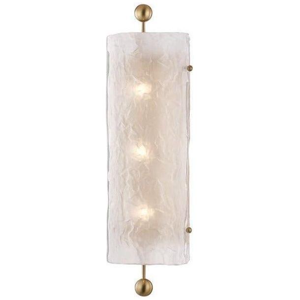 Hudson Valley Lighting - Broome Wall Sconce - 2422-AGB | Montreal Lighting & Hardware