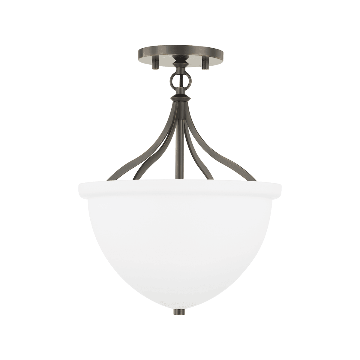 Hudson Valley Lighting - Browne Semi Flush - 2811-DB | Montreal Lighting & Hardware