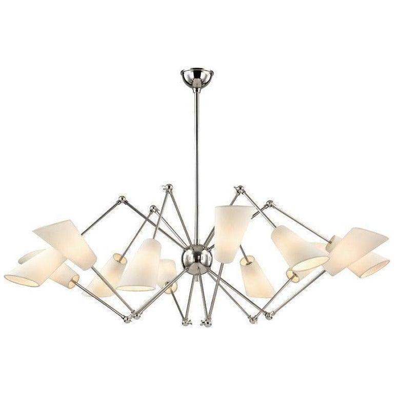 Hudson Valley Lighting - Buckingham Chandelier - 5312-PN | Montreal Lighting & Hardware