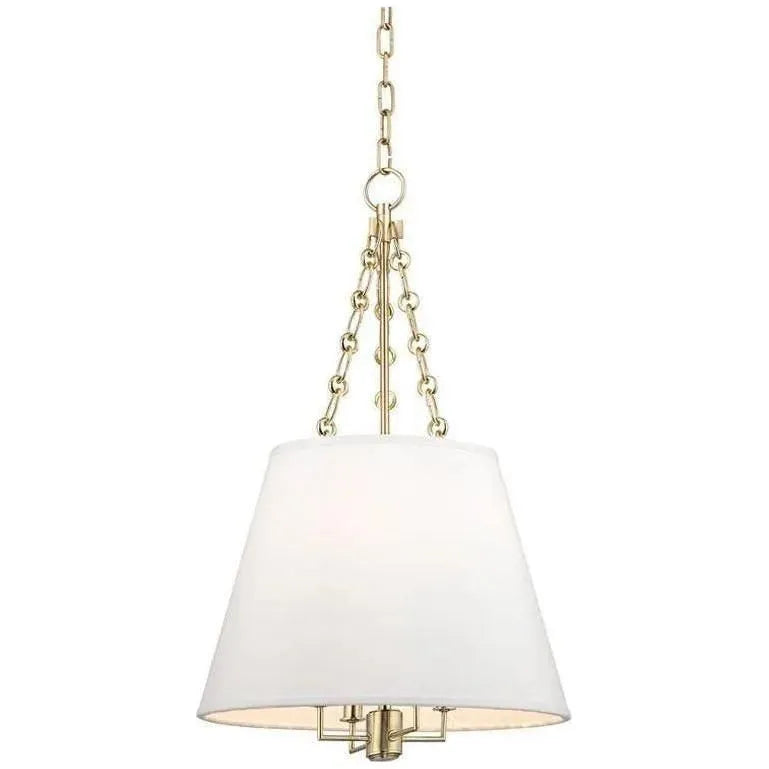 Hudson Valley Lighting - Burdett Pendant - 6415-AGB | Montreal Lighting & Hardware