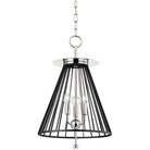Hudson Valley Lighting - Cagney Lantern - 1014-PN/BK | Montreal Lighting & Hardware