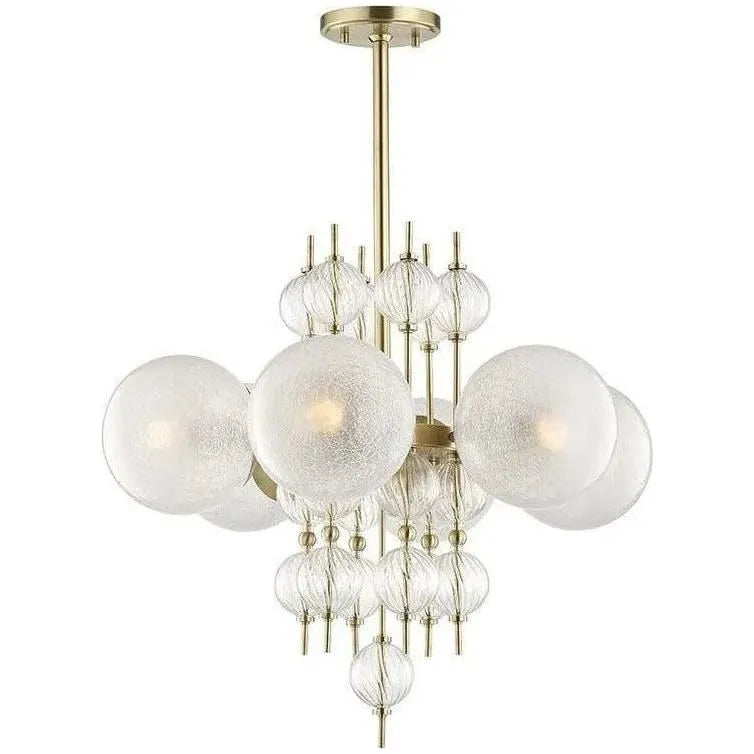 Hudson Valley Lighting - Calypso Chandelier - 6427-AGB | Montreal Lighting & Hardware