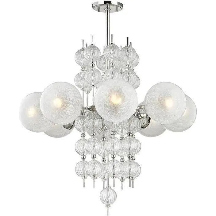 Hudson Valley Lighting - Calypso Chandelier - 6433-PN | Montreal Lighting & Hardware