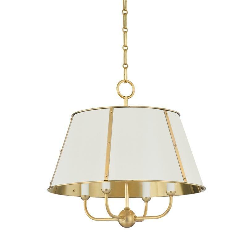 Hudson Valley Lighting - Cambridge Chandelier - MDS120-AGB/OW | Montreal Lighting & Hardware